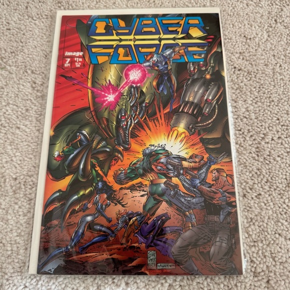 Cyber Force Comic Books Issues #1-7 - Picture 8 of 8